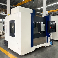 Centre d'usinage vertical CNC VMC850 certifié CE, machine de fraisage 3, 4, 5 axes, commande GSK, BT40 simple pour la découpe de pièces métalliques