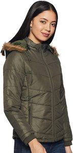 Femmes nouvelle mode décontracté hiver doudoune haute qualité imperméable Denim tissu respirant fermeture à glissière grande taille bulle - Product Image 2