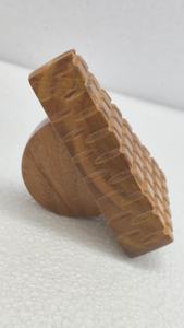 Rouleaux à fil en bois premium simples avec rainures de 2 mm pour le filage, le tissage, le crochet et le tricot - Accessoires de couture écologiques (lisses) - Product Image 5