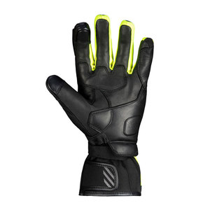 Guantes de carreras de cuero hechos con material personalizado de dedo completo/Guantes de carreras de cuero de diseño impreso personalizado - Product Image 2