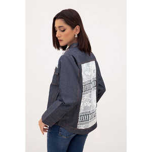 เสื้อเชิ้ตยีนส์ปักลาย รุ่น WGK-DNW-DY-1948 - Product Image 1