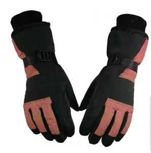 La mejor tarifa Guantes de invierno de alta calidad duradera para hombres Guantes de esquí impermeables a prueba de viento Cuero de alta calidad Cálido para la nieve del invierno - Product Image 1