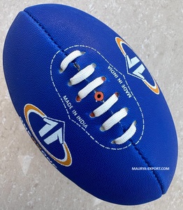 Balón de entrenamiento AFL promocional de goma y PVC de tamaño 5 de fútbol australiano con logotipo personalizado para partidos - Product Image 3