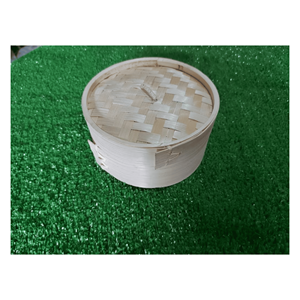 Vaporera de Bambú Natural para Cocinar al Vapor, Preparación de Alimentos y Servicio de Dim Sum en Restaurantes, Hecho en Vietnam - Product Image 2