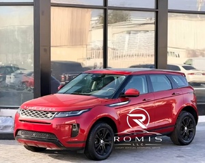 Range Rover Evoque SUV rouge d'occasion, véhicule utilitaire sport essence haut de gamme pour les affaires et la conduite de luxe - Product Image 4