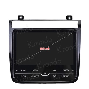 Krando Unidad Principal Android de 8,4 'para VW <span class=keywords><strong>Touareg</strong></span> 2011 - 2017 Android Autoradio Soporte Inalámbrico <span class=keywords><strong>Apple</strong></span> <span class=keywords><strong>Carplay</strong></span> 4G WIFI Navegación GPS - Product Image 1