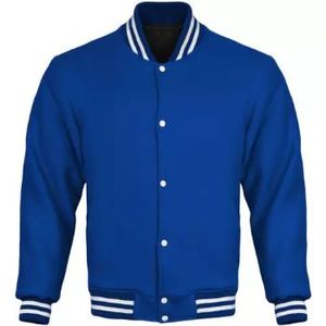 Nueva chaqueta con letras de béisbol personalizada para adultos y jóvenes de la mejor calidad, chaqueta universitaria de lana de Color - Product Image 5
