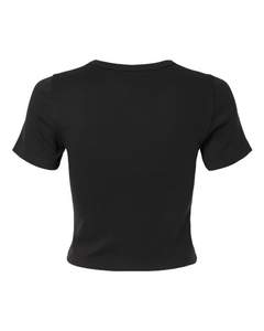 เสื้อยืดครอปผ้าริบสำหรับเด็กผู้หญิง ไม่มีภาษีนำเข้าจากสหรัฐอเมริกา พร้อมสกรีนลายตามสั่ง ฟรีค่าขนส่งในรัฐต่ำกว่า 48 รัฐของสหรัฐอเมริกา - Product Image 6