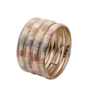 Brazaletes de Latón Chapados en Oro de 3 Tonos Personalizados al por Mayor, Joyería de Moda Ortodoxa de Tendencia, Brazaletes de Lujo - Product Image 1