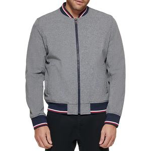 INS Venta caliente Retro-estilo bordado béisbol Varsity chaqueta lona soporte impermeable a prueba de viento de gran tamaño limitado hombres Jersey - Product Image 3