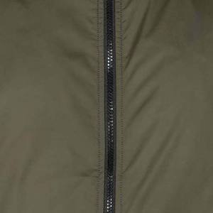 Nueva venta al por mayor 2025 Hombres Bomber Jacket Stand Collar Cremallera Bomber Chaquetas High Street Transpirable Poliéster Nylon Con Logotipo Personalizado - Product Image 5