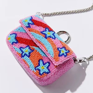 MEILLEURE BRODERIE UNIQUE SACS MEILLEUR Style Bohème Broderie Travail Main Embrayage Sacs Sacs Fantaisie Conception Doublure En Gros - Product Image 1