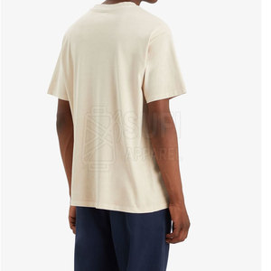 Meilleure vente 100% coton vêtement teint tricoté Vintage T-Shirt respirant écologique séchage rapide Streetwear - Product Image 3