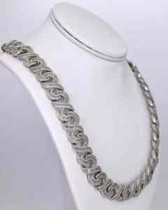 Cadena Cubana Personalizada con Eslabones Infinitos, Chapada en Oro con Moissanita, Estilo Hip Hop, para Compromiso, Plata de Ley 925 - Product Image 2