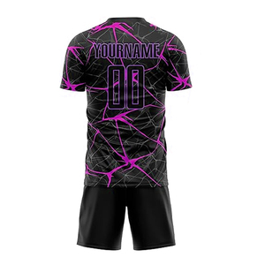 Sublimación completa 100% poliéster Francia camisetas de fútbol secado rápido superventas equipo de entrenamiento conjunto de uniforme de fútbol - Product Image 2
