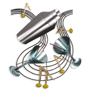 Obra de arte para colgar en la pared de Metal moderno grande para una decoración elegante del hogar, dormitorio y sala de estar, pieza de acento - Product Image 1