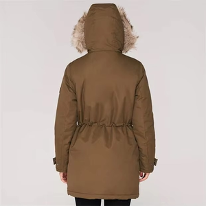 Femmes Nouveau style Logo personnalisé Veste à capuche à manches longues en peau de mouton Coton Séchage rapide Respirant Hiver Confortable Élégant - Product Image 5