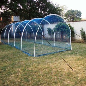 Cage d'entraînement de cricket portable de haute qualité Taille personnalisée en fibre de verre et filet HDPE pour équipement d'entraînement - Product Image 3