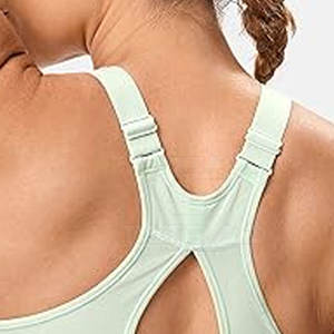 Soutien-gorge de sport respirant à logo frontal, meilleur vendeur, pour femmes, avec un design tendance - Product Image 3