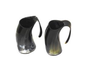 Jarra de cuerno natural para hidromiel, cerveza, jarra de cuerno vikinga hecha a mano para reuniones tradicionales medievales. - Product Image 2