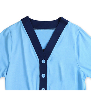 สเวตเตอร์คาร์ดิแกนผ้าวูลถักลายทางลำลองปักโลโก้ตามสั่งของผู้หญิง2025 - Product Image 2