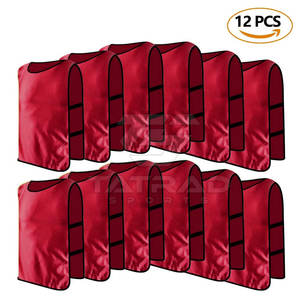 Fabrication professionnelle, design pour adultes, couleurs et logo personnalisés, dossards d'entraînement de football et de soccer coupe-vent et respirants - Product Image 3