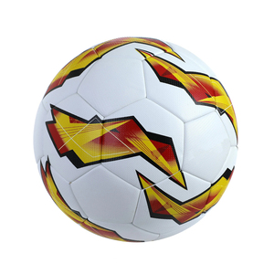 Balón de fútbol de entrenamiento al por mayor de alta calidad logotipo personalizado impreso PVC fútbol y balón de fútbol - Product Image 5