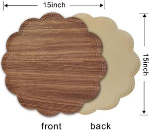 Venta al por mayor de Mantel impermeable de madera ecológico para la Mesa de la cena para la decoración de la cocina con un diseño moderno de Vietnam - Product Image 5