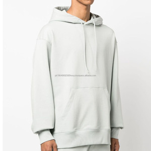 Sudadera con Capucha Personalizada para Hombre, Hombros Caídos, Bolsillos Funcionales, Estilo Holgado, Sudadera Gruesa para Hombre - Product Image 6