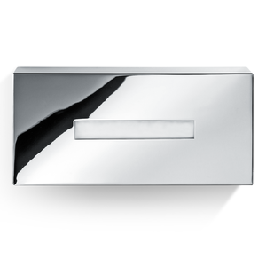 Caja de pañuelos de acero inoxidable caja de pañuelos hecha a mano forma cuadrada Decoración de mesa Venta caliente - Product Image 1