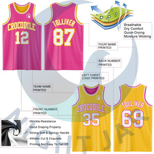 Haute qualité Cheer Basketball Baseball Softball uniforme maillot 100% Polyester Sublimation personnalisé blanc impression Logo équipe - Product Image 3