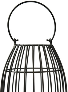 Cage Shape Tealight <b>Candle</b> <b>Lantern</b> Creative Geometrically Pattern Iron Made Floor <b>Lantern</b> Handmade High Quality <b>Lantern</b> - Product Image 3