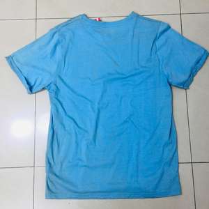 Camiseta de Talla Grande para Hombre, Marca Propia, 220 GSM, Algodón Transpirable de Secado Rápido, Color Sólido, Serigrafía de Goma en Ambos Lados - Product Image 2