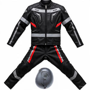 Tenue de moto en cuir pour moto, tenue de course, de sécurité pour vélo - Product Image 1