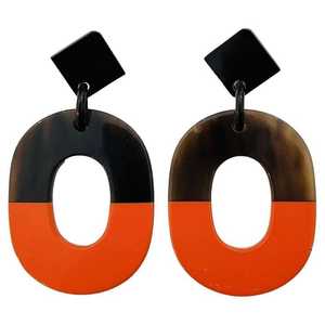 Boucle d'oreille en corne au design de qualité supérieure avec un look audacieux pour les personnes soucieuses de la mode avec un goût artistique - Product Image 3