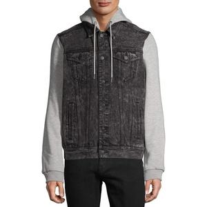 Outdoor Winter <b>Mens</b> Softshell Denim <b>Jacket</b> Windproof Customizable Color Casual - Product Image 1