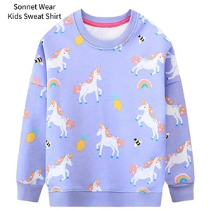 Sudadera con Estampado de Oso Polar para Niños, Manga Larga, Cuello Redondo, Forro Polar - Product Image 4