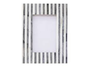 Decoración de pared con forma de rectángulo de alta demanda, espejo con incrustaciones de hueso, marco de fotos artesanales naturales para el hogar y el Hotel - Product Image 2