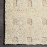 Z&H Home Bestpreis Handgeknüpfter Wollteppich Hochwertiger Dicker Rechteckiger Plüsch-Teppich Modern Handgefertigt für Wohnzimmer Schlafzimmer