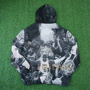 Nuevo diseño Pullover Sudadera con capucha Color liso personalizado Top de gran tamaño de alta calidad para hombres Mujeres Otoño Invierno - Product Image 3