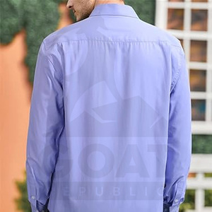 Camisa Casual de Alta Calidad para Hombre, Personalizable, Primavera, Colores Nuevos, Suave, Transpirable, Antibolitas, Estilo Formal con Botones - Product Image 5