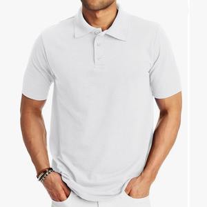 Caliente verano UV protección hombres Golf Polo camiseta Color sólido cómodo caballeros Polo camisetas - Product Image 1