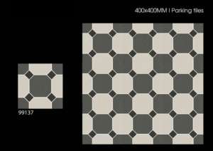 Baldosas Digitales Premium para Estacionamiento de 400x400 mm (40x40 cm, 16x16 Pulgadas), Vitrificadas, Acabado Mate, Serie Rústica Punch - Product Image 3