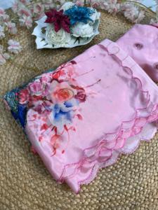 Sari en soie malai pure à motif de paon tendance avec un chemisier fantaisie, le plus vendu pour les fêtes, les mariages, les occasions décontractées, vêtements féminins, sari fabuleux - Product Image 2