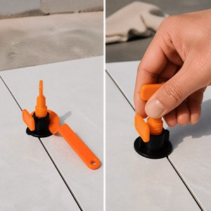 Système de nivellement de carreaux Sunsbuild avec tiges en T réutilisables en acier inoxydable - Product Image 4