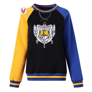 Sudadera de Felpa Premium con Cuello Redondo de Sigma Gamma Rho, Ropa de Hermandad Griega, Top Dorado de Herencia de Sigma SGR - Product Image 1