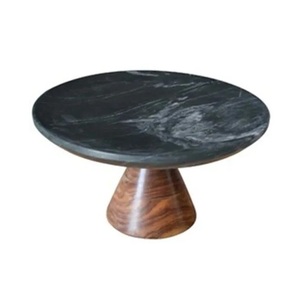 Base para Pastel de Madera Hecha a Mano para Celebraciones de Cumpleaños, con Hermosa Textura Natural y Exhibición Elevada Confiable - Product Image 1