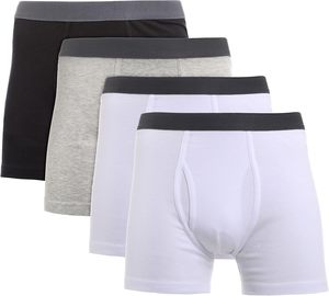 Calzoncillos bóxer prémium para hombre, tejido suave, tacto refrescante, flujo de aire, elasticidad adaptable, diseño de soporte, protección contra rozaduras, ajuste estable. - Product Image 4