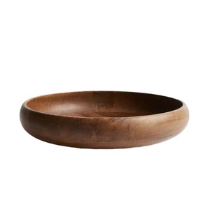 Bandeja de servicio en forma de hoja de madera de calidad superior 100%, apta para lavavajillas, estilo clásico para vajilla de cocina, alimentos y bebidas - Product Image 6