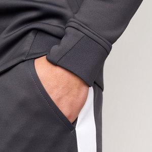 À la mode hiver solide unisexe Streetwear survêtements à capuche OEM personnalisé confortable fermeture éclair vêtements de sport 100% coton respirant - Product Image 6